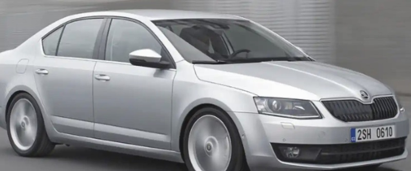 Коврики 3D в салон Skoda Octavia, 2013